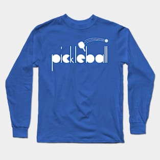 Pickleball Geometric Long Sleeve T-Shirt